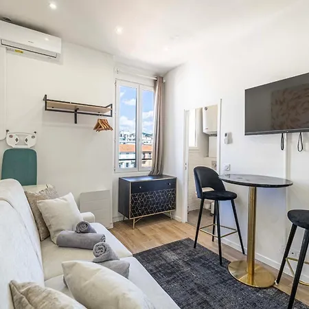 Mim 4 - Equipped And Renovated 7 Min From Palais * Cannes